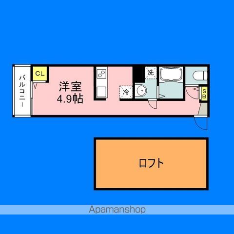 BRAVE姪浜の間取り写真