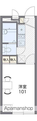 レオパレスドミール 板垣の間取り写真