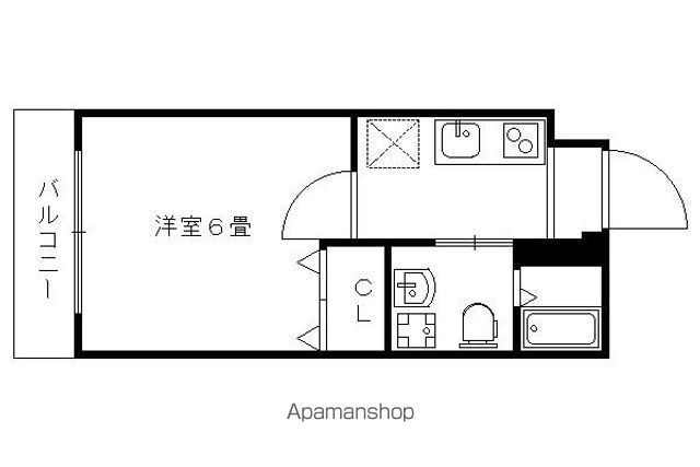 グランドーリアJR円町駅前の間取り写真
