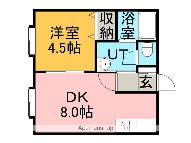 リースクエア発寒の間取り写真