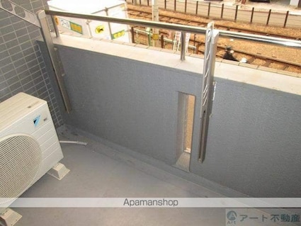 ハイライズＡＢＥ[1K/22.37m2]のバルコニー