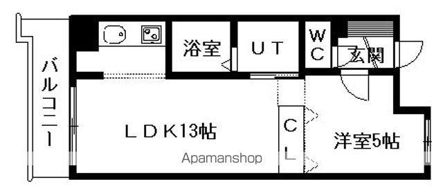 エナコート知事公館前の間取り写真