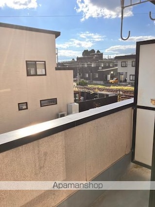 Ｍマンション[3DK/58.7m2]のバルコニー