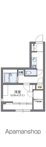 レオパレス喜連北の間取り