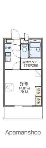 レオパレス浜野一丁目の間取り写真