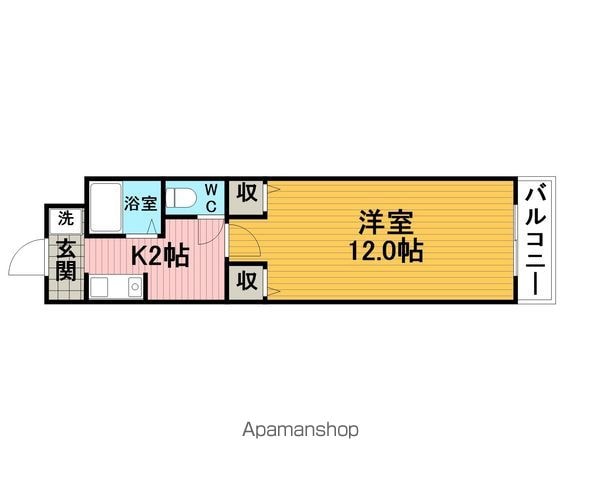 幡本マンションの間取り写真