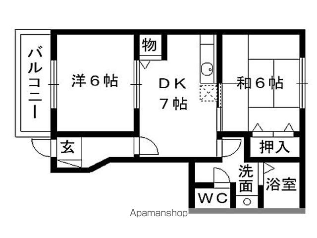 アーバンライフ Aの間取り写真