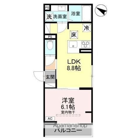 DーSERENO宮戸の間取り写真