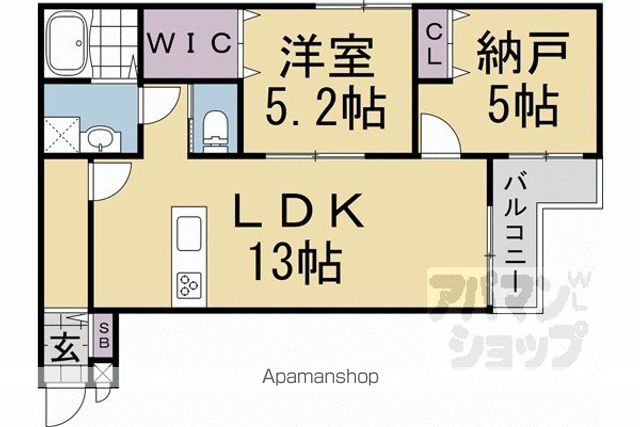 CASAWOOD壬生の間取り写真