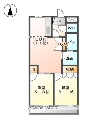 プロニティーハイツの間取り