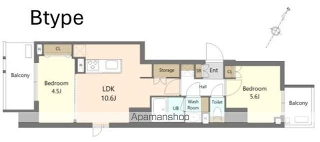 SーRESIDENCE浅草DIVERSEの間取り写真