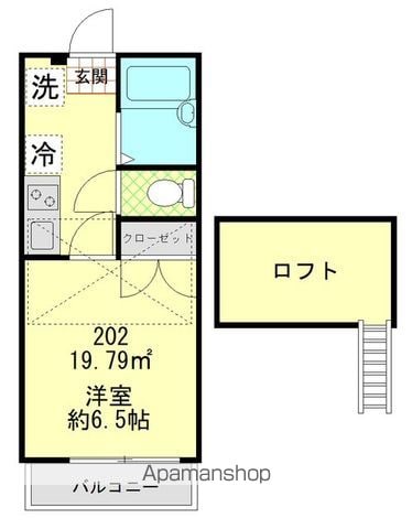 コルモ上大岡の間取り写真