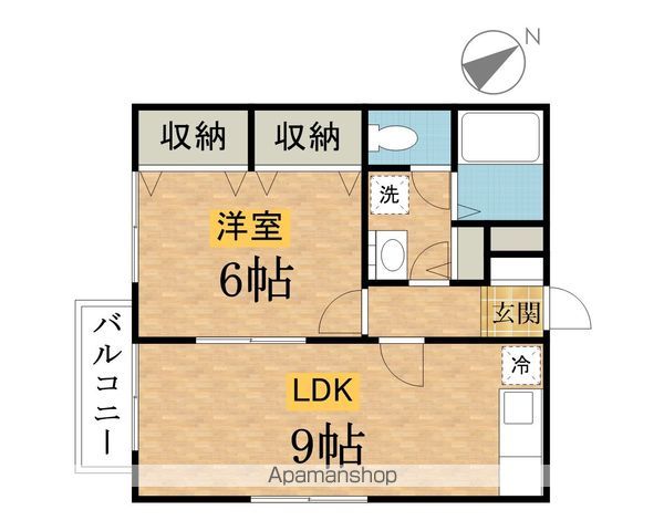 フジハイツの間取り写真