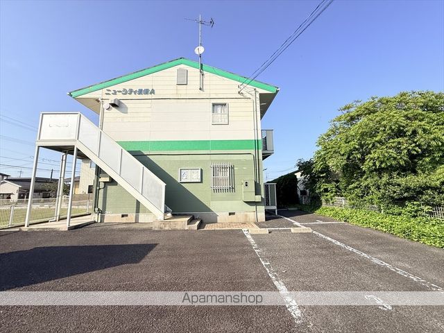 ニューシティ美保A棟の外観写真