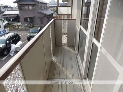 ブランニュー白山[2LDK/55.6m2]のバルコニー