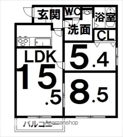 みずほ町ハイツの間取り写真