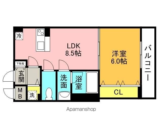 CODE西宮甲子園口の間取り写真