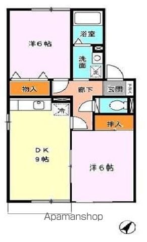 セジュールカルチェの間取り写真