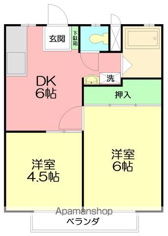 サンライズ湘南の間取り写真