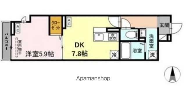 【ルリアン千住緑町の間取り】