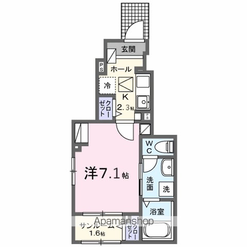 コロレ宝永町の間取り写真