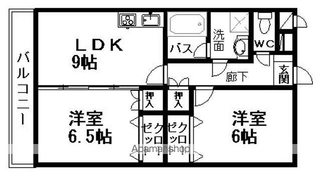 スプランディードの間取り写真