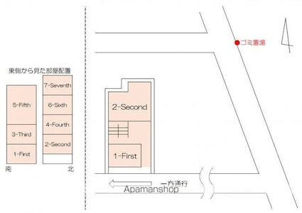 ＣＡＳＡＦＯＹＥＲ[1R/23.66m2]の配置図