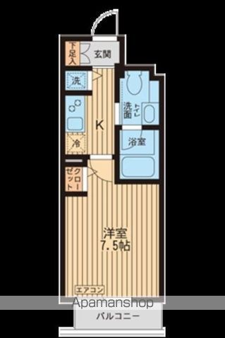 KDXレジデンス入谷の間取り写真