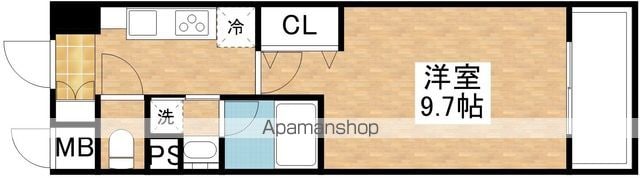 ラルシェパルク新大阪の間取り写真