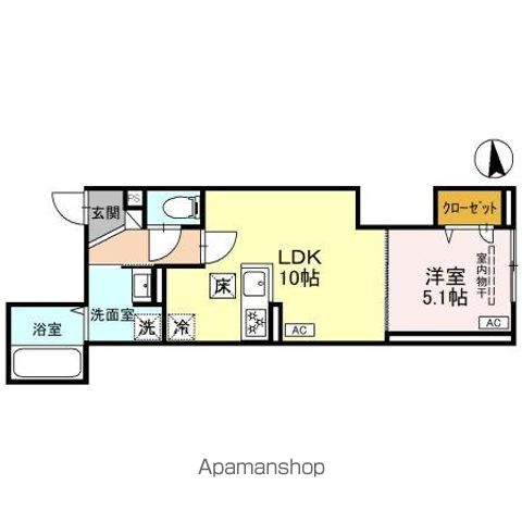 グラナーデ東新町の間取り