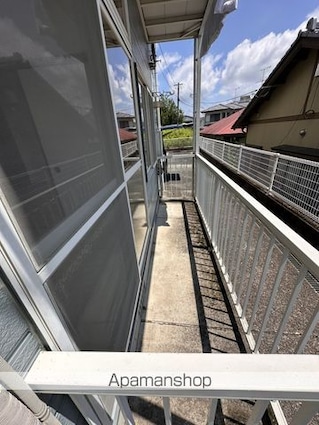 ドリーミーヒルズ長谷川[2DK/40.92m2]のバルコニー