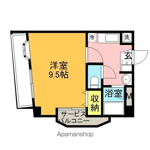 ヴェルファーレ春日 402 ｜ 福岡県春日市春日原東町４丁目33（賃貸マンション1K・4階・29.00㎡） その2