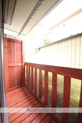 レガーロＣ棟[1R/23.8m2]のバルコニー