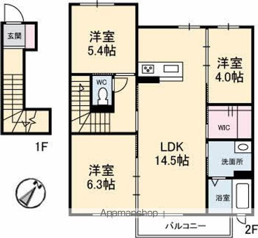 グランドメゾン石岡の間取り写真