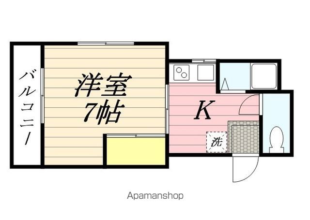 【エスポワール大橋の間取り】