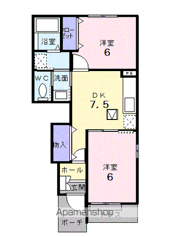 パークサイド・静の間取り写真