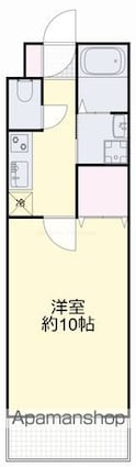 アーバンテラス学南町[1K/30m2]の間取図