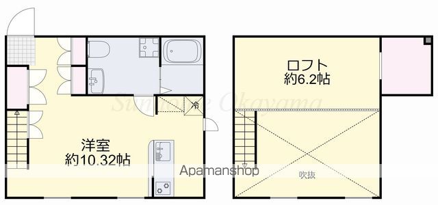 プリマガーデン岡山 弐番館の間取り写真