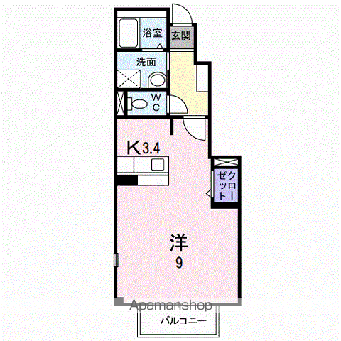 【ラフィーネＩＴＯ六番館の間取り】