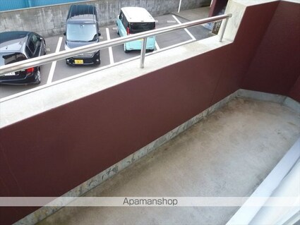 メゾンソレイユ[1DK/43.64m2]のバルコニー