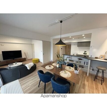 ＴＨＥ　ｒｅｓｉｄｅｎｃｅ　Ｍ・ＫＡＮＯＵ[3LDK/85.07m2]のリビング・居間3