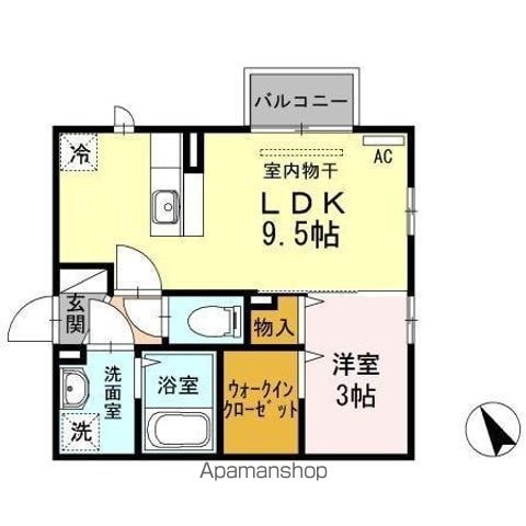 カレンデュラの間取り写真