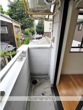 ウネダハウス[1K/21.2m2]のバルコニー