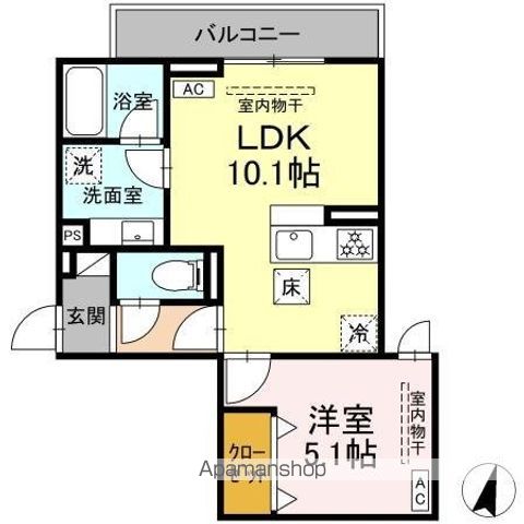 リートゥス湘南辻堂の間取り写真