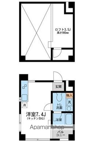WILLDO南浦和の間取り写真