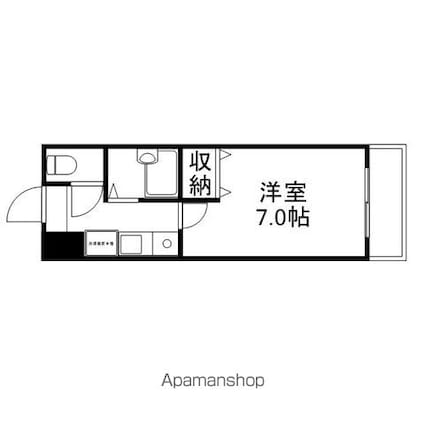ＭＮＫ－１[1K/23.4m2]の間取図