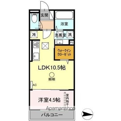 マーレ京町の間取り写真