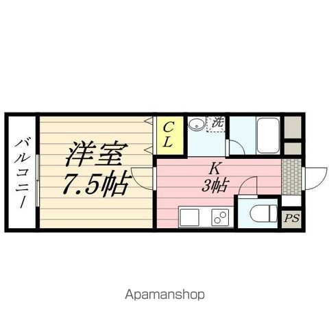 サンパティーク泉中央の間取り写真