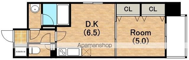 レジディア京町堀の間取り写真