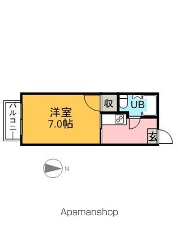 ハイツ若草IIの間取り写真